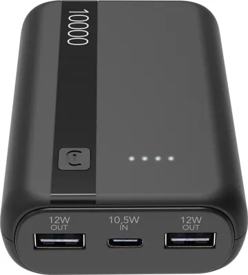 Obrázek produktu pro Cellularline 8018080481956, 10000 mAh, Lithium-ion (Li-ion), Černá