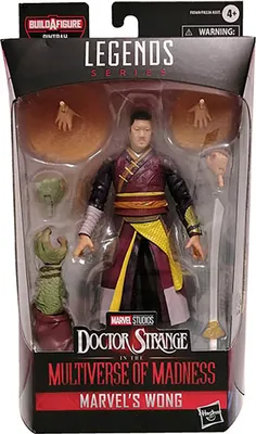 Produktbild von Hasbro F0369 Marvel Legends Series Marvels Wong Sammelfigur Actionfigur 15 cm mit Zubehör