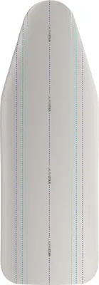 Produktbild von Laurastar Bügelbezug Universalcover Hellgrau, 131cm x 55cm, 100% Baumwolle, Faltmarkierungen, Klipp-System, Waschmaschinenfest, Für alle Bügeltische