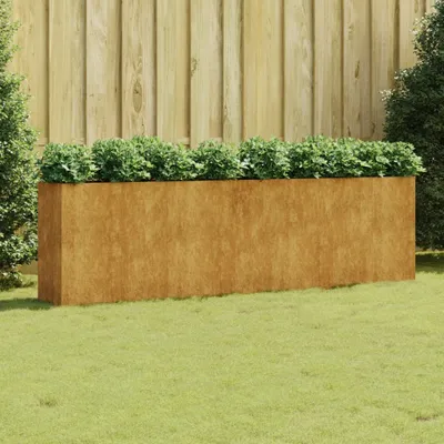 Produktbild von Hochbeet 280x40x80 cm Cortenstahl