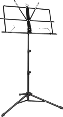 Image de Pupitre à musique – réglable en hauteur, pliable, noir – 140 cm – idéal pour les musiciens et les élèves de musique