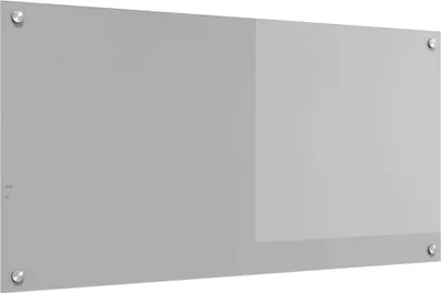 Immagine prodotto di Schienale da cucina Grigio chiaro 100 x 50 cm vetro temperato