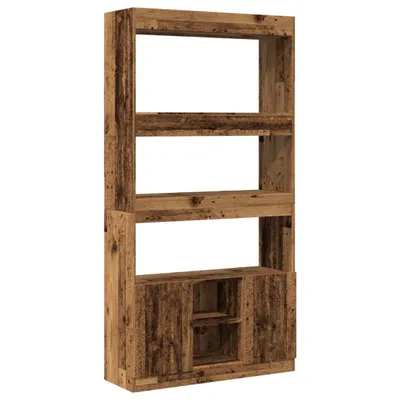 Immagine prodotto di vidaXL Credenza in legno vecchio 92x33x180 cm Materiale a base di legno