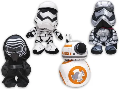 Obrázek produktu pro Sada plyšových figurek Star Wars Epizoda 7 / 4 postavy