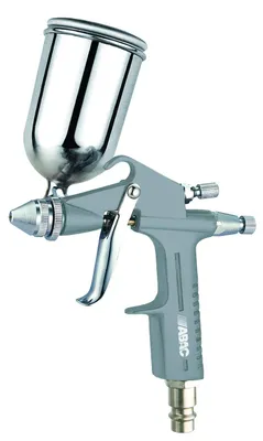 Produktbild von ABAC Lackierpistole G-542F, Spritzpistole mit 100ml Fließbecher, 0,8 mm Spritzdü