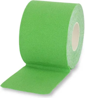 Produktbild von Kinesiologie Tape, elastische Bandage für Physiotherapie 50 mm x 5 m, Grün
