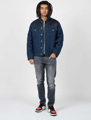 Obrázok produktu pre Bunda Pepe Jeans "Barnet" - PM402629 | Barnet - Blue - Veľkosť: L(EU)