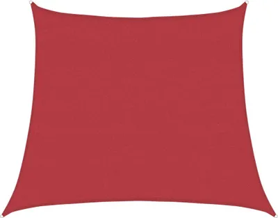 Produktbild von vidaXL Sonnensegel 160 g/m² Rot 4/5x4 m HDPE