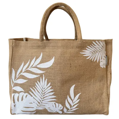 Produktbild von Domelo Einkaufstasche groß Jute Tasche Strandtasche XXL Damen Einkaufskörbe