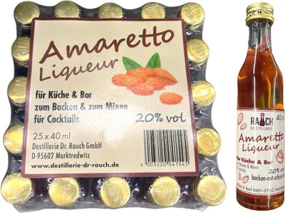 Produktbild von Amaretto Liqueur 20% 25x0,04l
