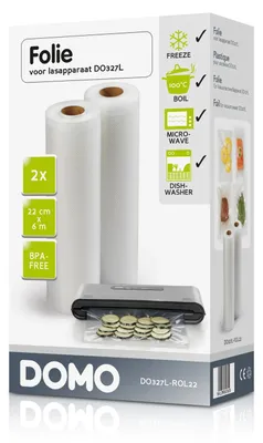 Image de Domo - Plastic. Rollen Für Scheibmachine Do316L / Do327L - 2P. 22 X 6 Cm - Do327Lrol22