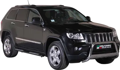 Zdjęcie produktu dla Stalowe progi boczne do Jeep Grand Cherokee 2010-2013 czarne