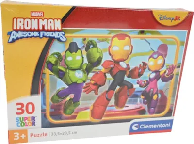 Produktbild von Ironman & Freunde Puzzle - 30 Teile für kleine Superhelden