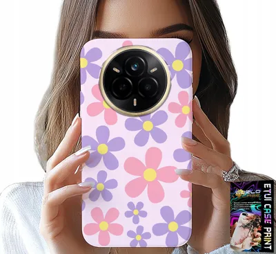 Immagine prodotto di Custodia per Realme 14 Pro 5G - Margherite colorate, Margherita, Fiori
