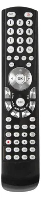 Productafbeelding van Onlex Universele 8-in-1 afstandsbediening, zilver. Zilver, one size