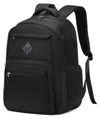 Produktbild von Schulrucksack Teenager 30L Wasserdicht Ergonomisch Schwarz