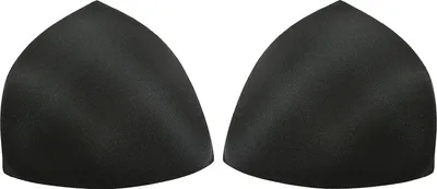 1 Paar BH Einlagen, Einlagen für Bikini Korsett, Größe S schwarz