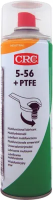 Zdjęcie produktu dla CRC 5-56 + PTFE, Metal, 500 ml, Aerozolu, Zielony, Czerwony, Biały, 65 mm, 65 mm