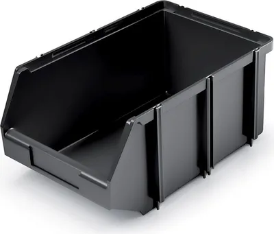 Image de Plastový úložný box CLICK BOX 225x140x95 mm - barva: černá
