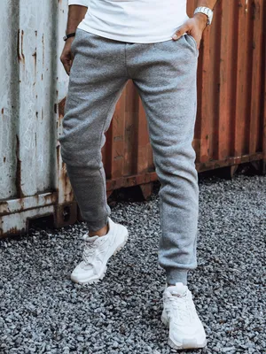 Produktbild von Dstreet Herren-Jogginghosen Okumure hellgrau M