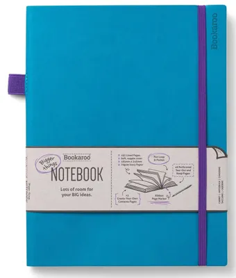 Immagine prodotto di Notatnik IF Bookaroo duży turkusowy w linie 192 strony