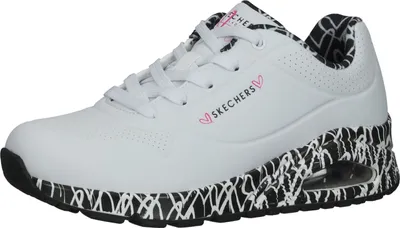 Produktbild von Skechers Sporthalbschuhe Formsohle modisch in weiss/weiss kombi, Gr. 35