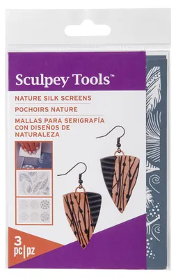Immagine prodotto di Set per serigrafia Sculpey Nature AS2001, accessori per la stampa per artisti, composto da 5 elementi
