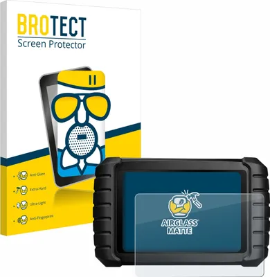 Produktbild von BROTECT Entspiegelungs Schutzglas für iCarsoft CR Max Schutzfolie Panzer Folie Glas Display Schutz matt