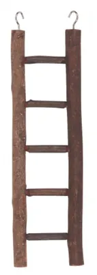 Produktbild von Leiter 5-sprossig, Naturholz, Länge 26 cm