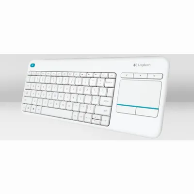 Produktbild von Logitech K400 Plus, Mini, Kabellos, RF Wireless, QWERTZ, Weiß