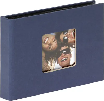 Produktbild von Walther Fun blau           10x15 Mini Album für 36 Fotos   MA353L