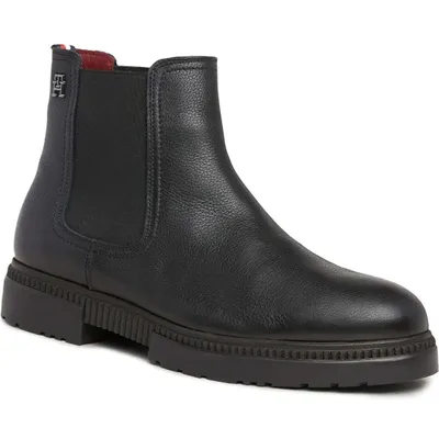 Produktbild von Tommy Hilfiger Herren Stiefeletten FM0FM04650 BDS Farbe: Schwarz Größe: 44