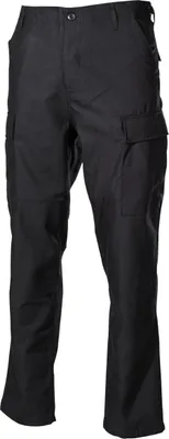 Produktbild von MFH US Kampfhose, BDU, Knie- und Gesäßverstärkung, schwarz