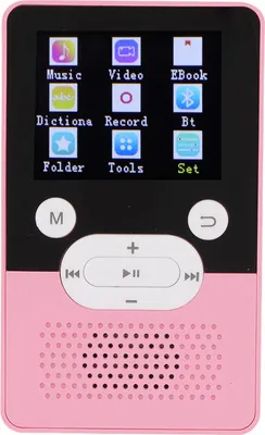 Produktbild von T9 MP4 Player 1,8 Zoll Farbbildschirm Lossless Sound MP3 Player mit Bluetooth 4.2 Unterstützt SpeicherkartenerweiterungPink 16GB