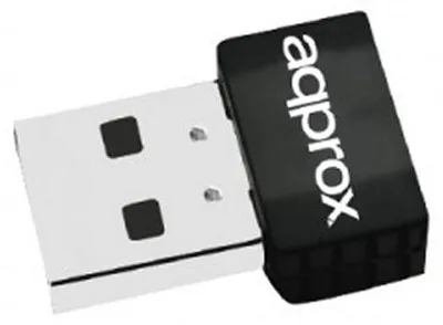 Obrázek produktu pro Approx APPUSB600NAV2, Kabel, USB, WLAN, Wi-Fi 5 (802.11ac), 600 Mbit/s, Černá