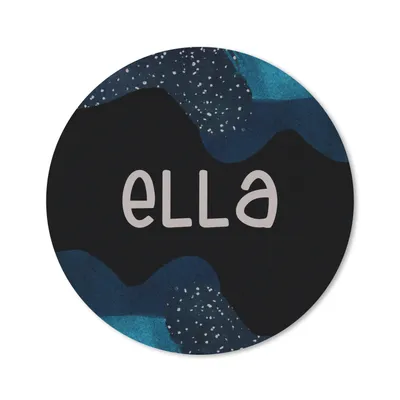 Produktbild von MuchoWow® Mauspad Mousepad Ella - Pastell - Mädchen 30x30 cm - Mousepads - Maus Mat - Pad - Mausunterlage - Tischunterlage - Schreibtischmatten