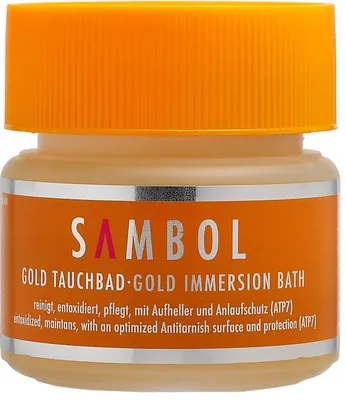 Produktbild von Sambol Gold Tauchbad zur Schmuckreinigung 150 ml
