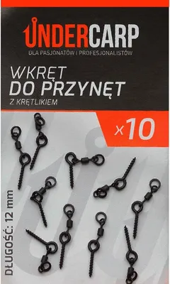 Obrázok produktu pre Skrutka pod kaprovú nástrahu s 12 mm obratlíkom