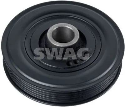 Produktbild von SWAG 33 10 0928 Riemenscheibe Kurbelwelle für FORD Fiesta Mk5 Schrägheck (JH1, JD1, JH3, JD3) 138mm 4-Rippen 9-Rippen