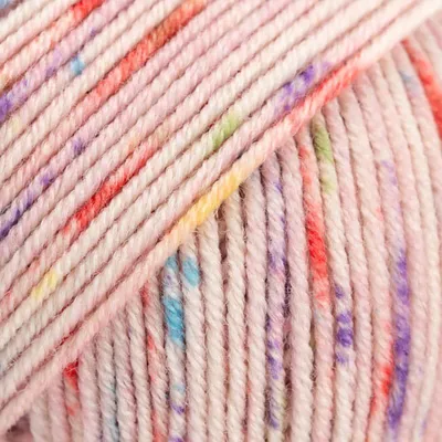 Produktbild von DROPS Baby Merino Garn 103 Bunt, 100% Wolle, Superwash, Extra Weich und Pflegeleicht
