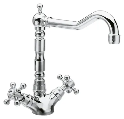 Produktbild von Sapho ANTEA Küchenarmatur mit Retro-Einlauf, Chrom