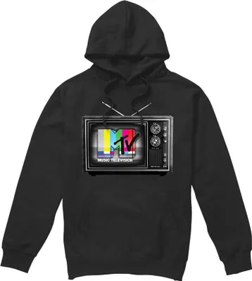 Obrázek produktu pro MTV - Pánská mikina s kapucí TV8637 (M) (Černá)