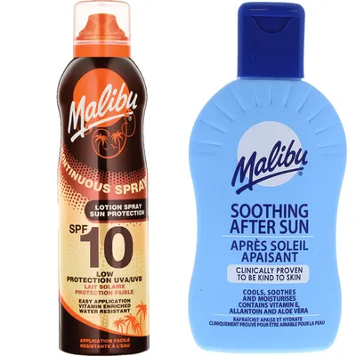 Obrázek produktu pro Malibu SPF10 Ochranný balzám + balzám na opalování 200 ml