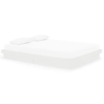 Obrázek produktu pro vidaXL Postel z masivu bílá 150x200 cm