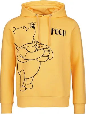 Produktbild von Winnie The Pooh Kapuzenpullover Herren Pooh - Honey gelb L