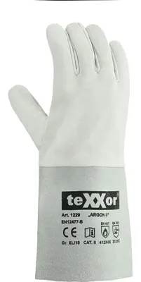 Produktbild von teXXor® Schweißerhandschuhe ARGON II 9, natur