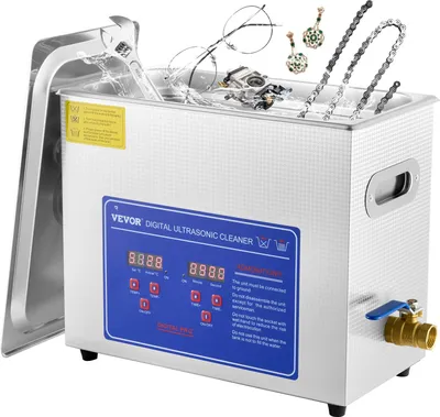 Zdjęcie produktu dla Myjka Ultradźwiękowa Przenośna Sterylizator + Timer 6L 180W