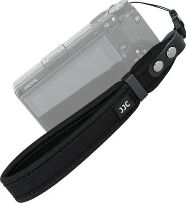 Produktbild von Impulsfoto JJC ST-CP1 Kamera Handschlaufe | Für DSLR- und Kompakt-Kameras | Hochwertiges Neopren | Sicherer Griff | Schnellverschluss | Belastbares ABS-Material