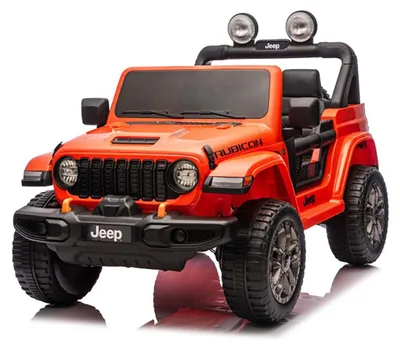 Immagine prodotto di Macchina Elettrica per Bambini Jeep Wrangler Rubicon 12V con Telecomando Arancione