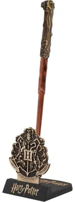 Produktbild von Cinereplicas Harry Potter Zauberstift Mit Halterung Golden  Golden One Size